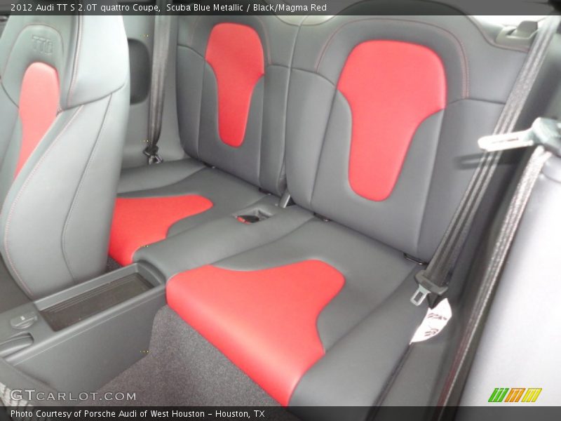 Rear Seat of 2012 TT S 2.0T quattro Coupe