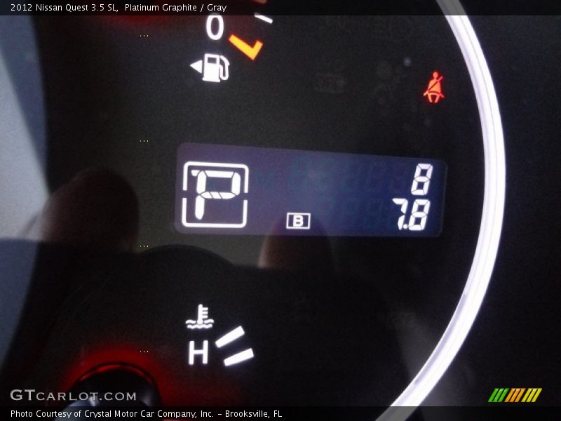 Platinum Graphite / Gray 2012 Nissan Quest 3.5 SL
