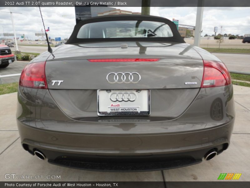 Dakota Grey Metallic / Black 2012 Audi TT 2.0T quattro Roadster