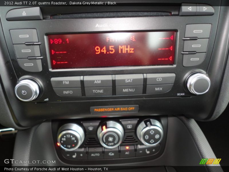 Audio System of 2012 TT 2.0T quattro Roadster