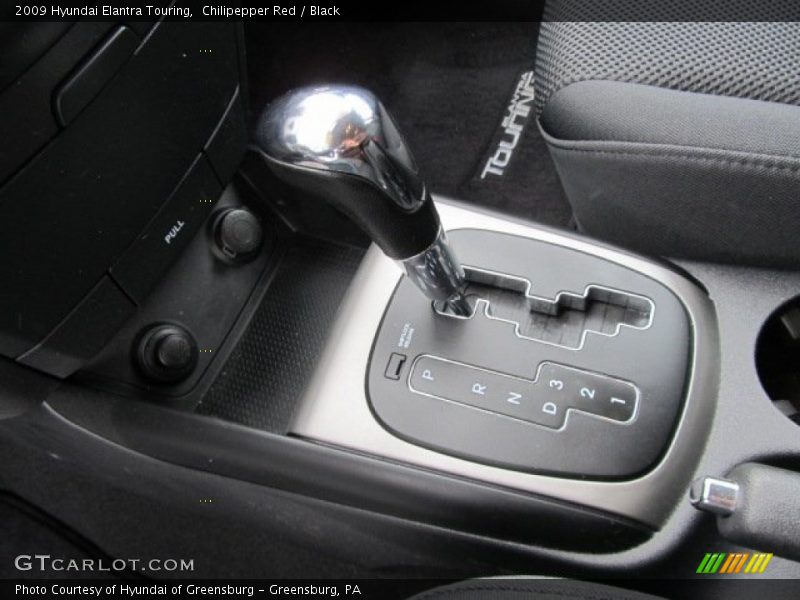 Chilipepper Red / Black 2009 Hyundai Elantra Touring