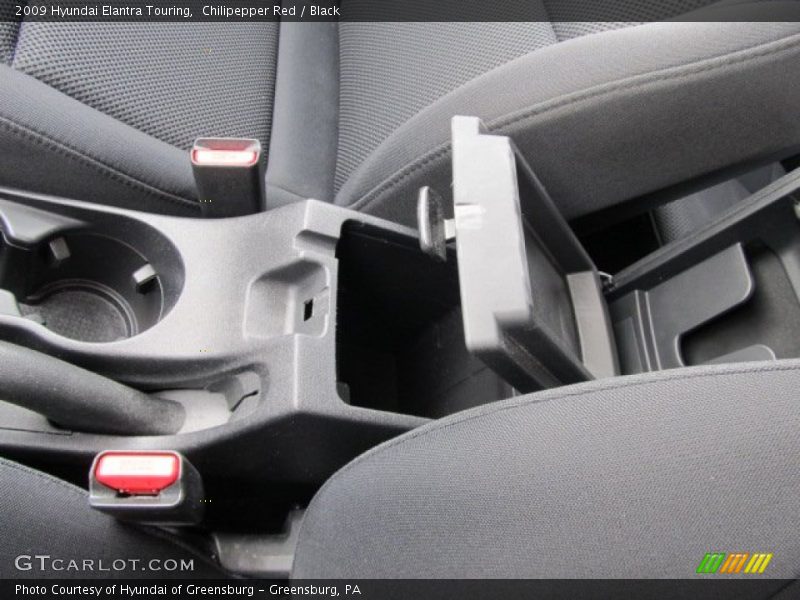 Chilipepper Red / Black 2009 Hyundai Elantra Touring