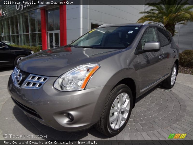 Platinum Graphite / Gray 2012 Nissan Rogue SL