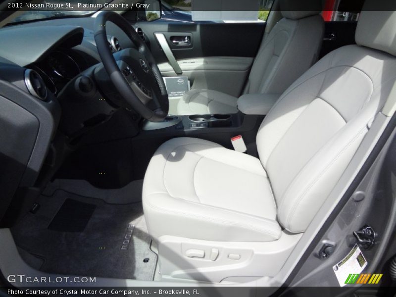 Platinum Graphite / Gray 2012 Nissan Rogue SL