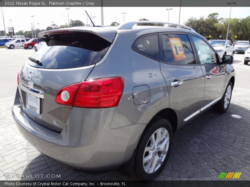 Platinum Graphite / Gray 2012 Nissan Rogue SL
