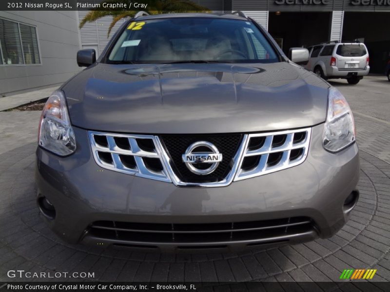 Platinum Graphite / Gray 2012 Nissan Rogue SL