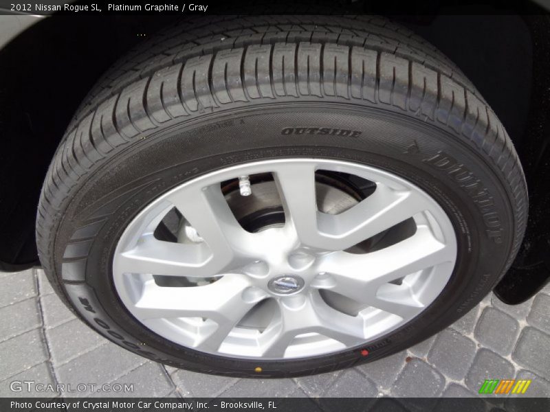 Platinum Graphite / Gray 2012 Nissan Rogue SL
