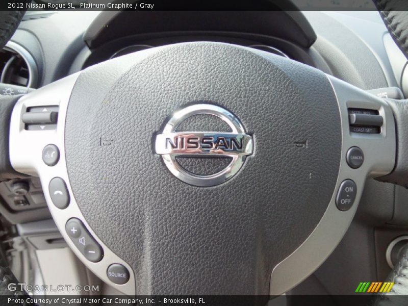 Platinum Graphite / Gray 2012 Nissan Rogue SL