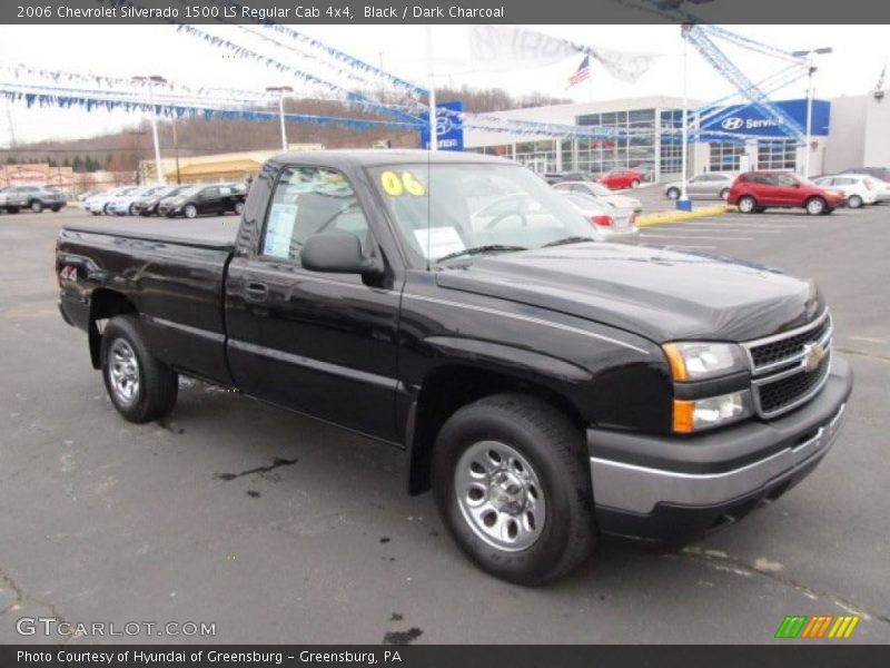 Black / Dark Charcoal 2006 Chevrolet Silverado 1500 LS Regular Cab 4x4