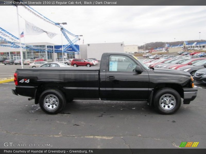 Black / Dark Charcoal 2006 Chevrolet Silverado 1500 LS Regular Cab 4x4