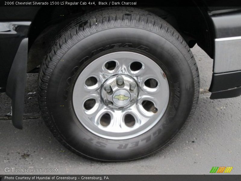 Black / Dark Charcoal 2006 Chevrolet Silverado 1500 LS Regular Cab 4x4