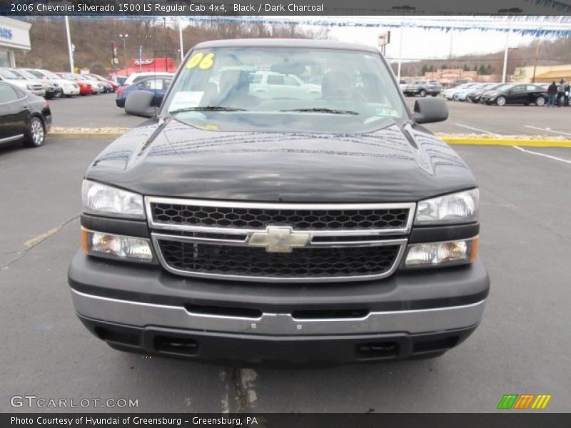 Black / Dark Charcoal 2006 Chevrolet Silverado 1500 LS Regular Cab 4x4