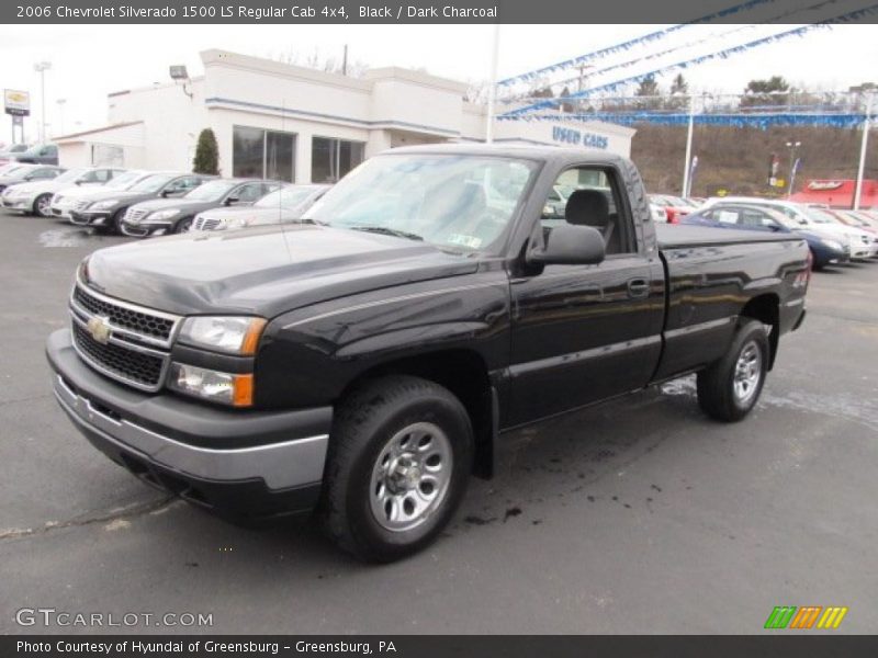 Black / Dark Charcoal 2006 Chevrolet Silverado 1500 LS Regular Cab 4x4