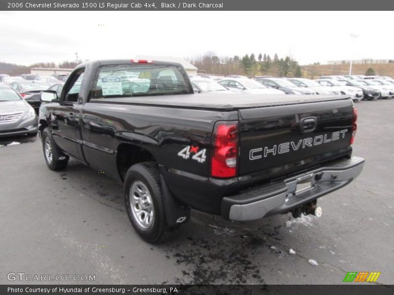 Black / Dark Charcoal 2006 Chevrolet Silverado 1500 LS Regular Cab 4x4