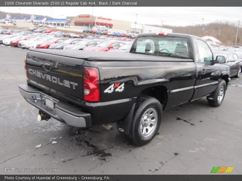 Black / Dark Charcoal 2006 Chevrolet Silverado 1500 LS Regular Cab 4x4