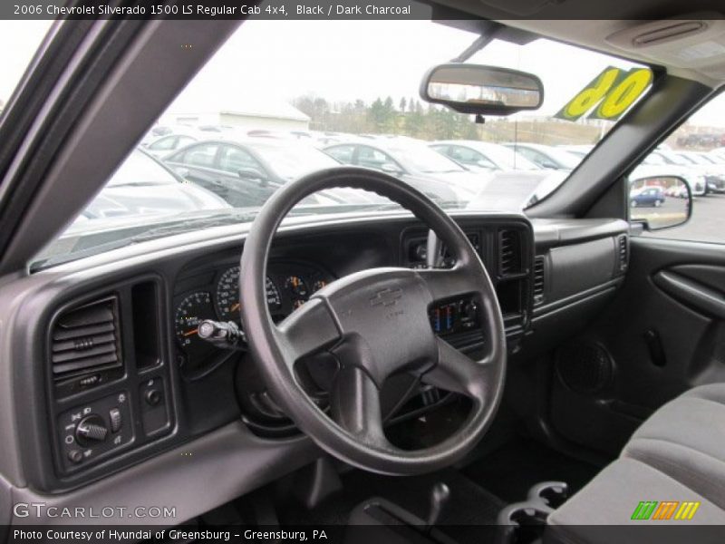 Black / Dark Charcoal 2006 Chevrolet Silverado 1500 LS Regular Cab 4x4