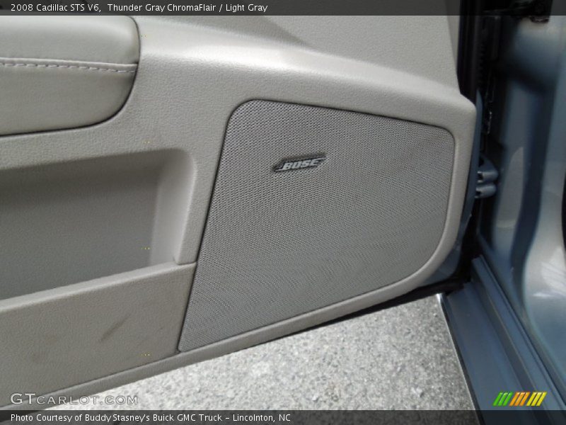 Thunder Gray ChromaFlair / Light Gray 2008 Cadillac STS V6