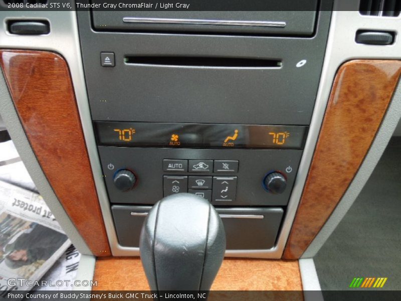 Thunder Gray ChromaFlair / Light Gray 2008 Cadillac STS V6