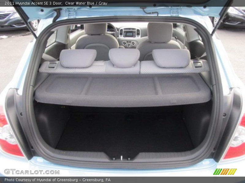  2011 Accent SE 3 Door Trunk