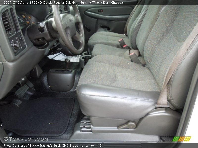 Summit White / Dark Charcoal 2007 GMC Sierra 2500HD Classic Regular Cab 4x4