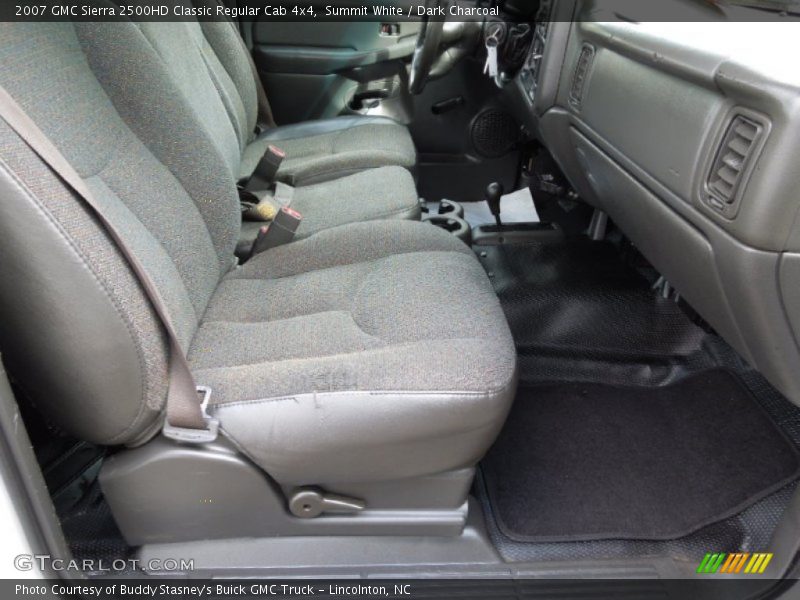 Summit White / Dark Charcoal 2007 GMC Sierra 2500HD Classic Regular Cab 4x4