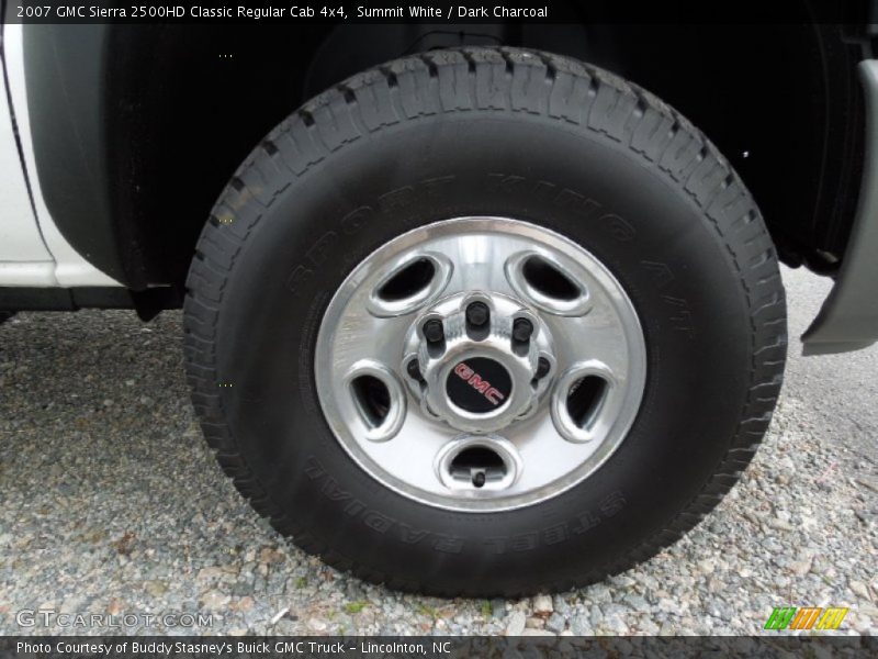 Summit White / Dark Charcoal 2007 GMC Sierra 2500HD Classic Regular Cab 4x4