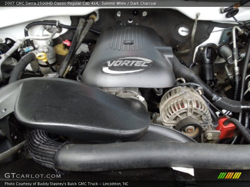 Summit White / Dark Charcoal 2007 GMC Sierra 2500HD Classic Regular Cab 4x4