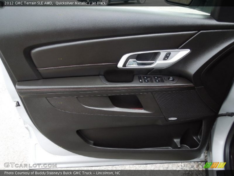 Quicksilver Metallic / Jet Black 2012 GMC Terrain SLE AWD