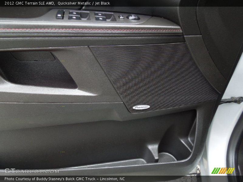 Quicksilver Metallic / Jet Black 2012 GMC Terrain SLE AWD