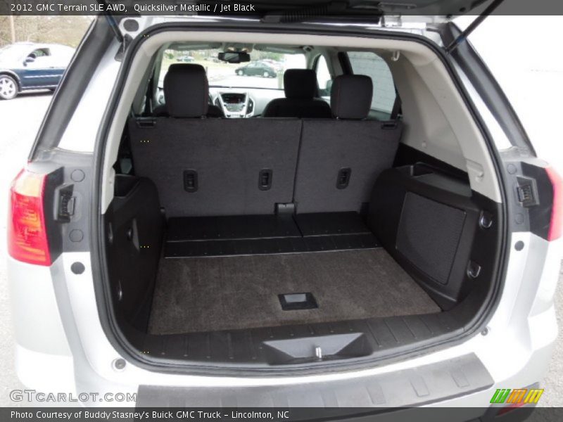 Quicksilver Metallic / Jet Black 2012 GMC Terrain SLE AWD