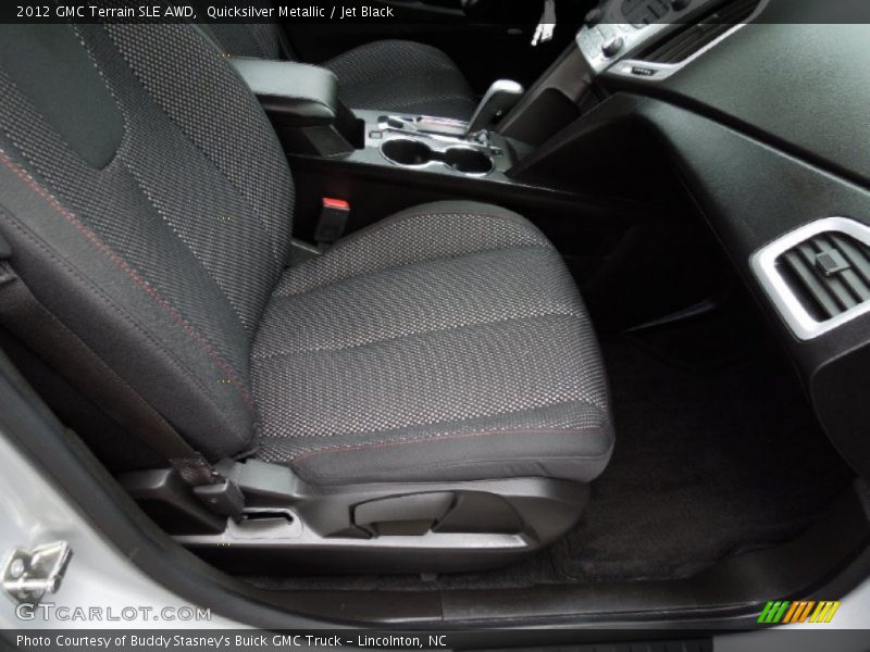 Quicksilver Metallic / Jet Black 2012 GMC Terrain SLE AWD