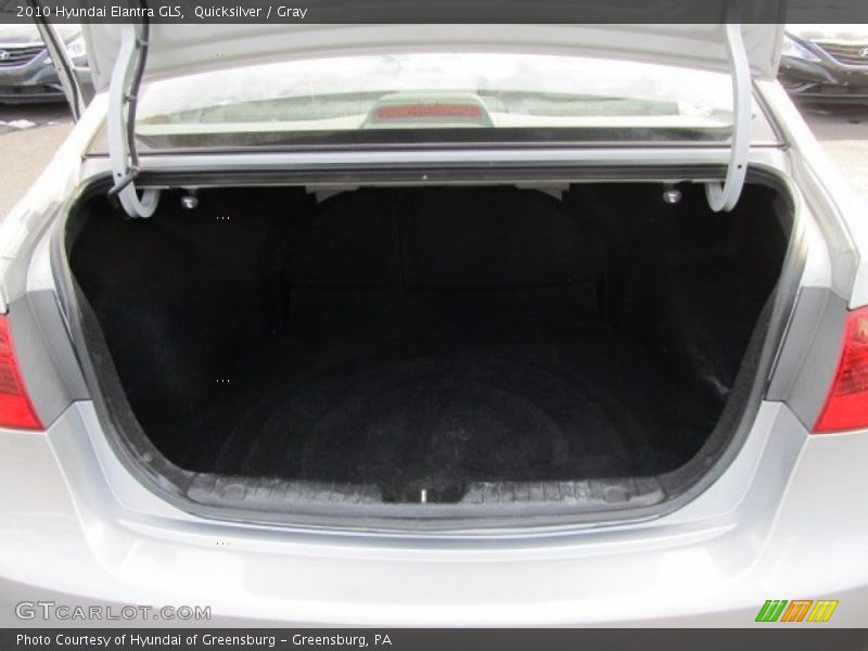 Quicksilver / Gray 2010 Hyundai Elantra GLS
