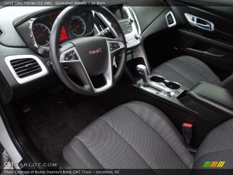 Quicksilver Metallic / Jet Black 2012 GMC Terrain SLE AWD