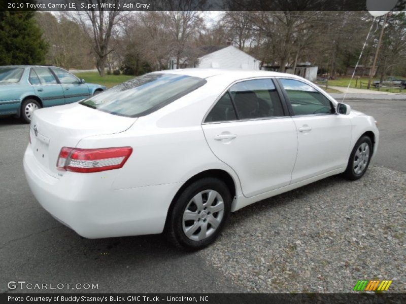 Super White / Ash Gray 2010 Toyota Camry LE