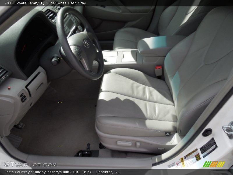 Super White / Ash Gray 2010 Toyota Camry LE