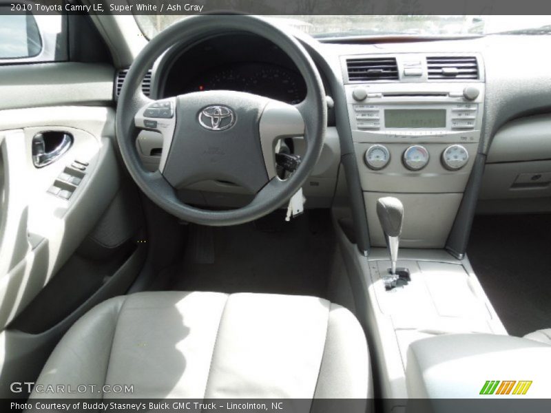 Super White / Ash Gray 2010 Toyota Camry LE