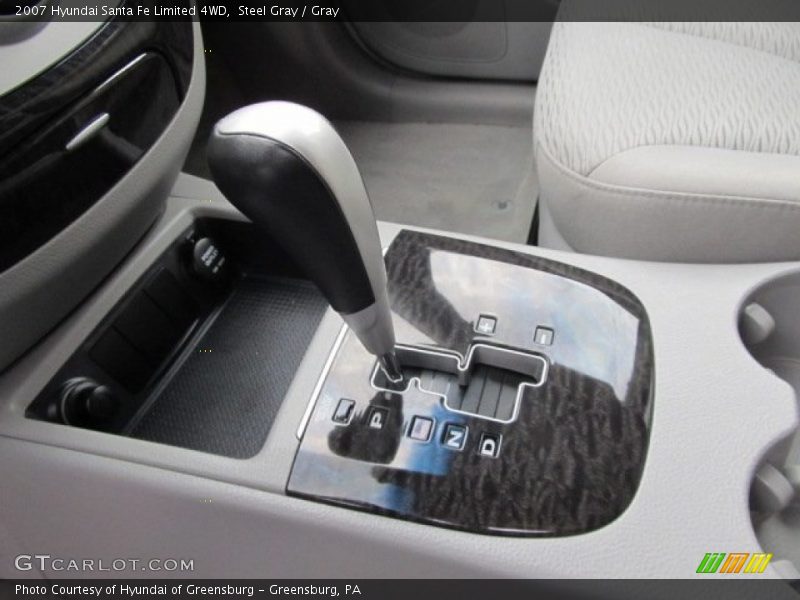  2007 Santa Fe Limited 4WD 5 Speed Shiftronic Automatic Shifter