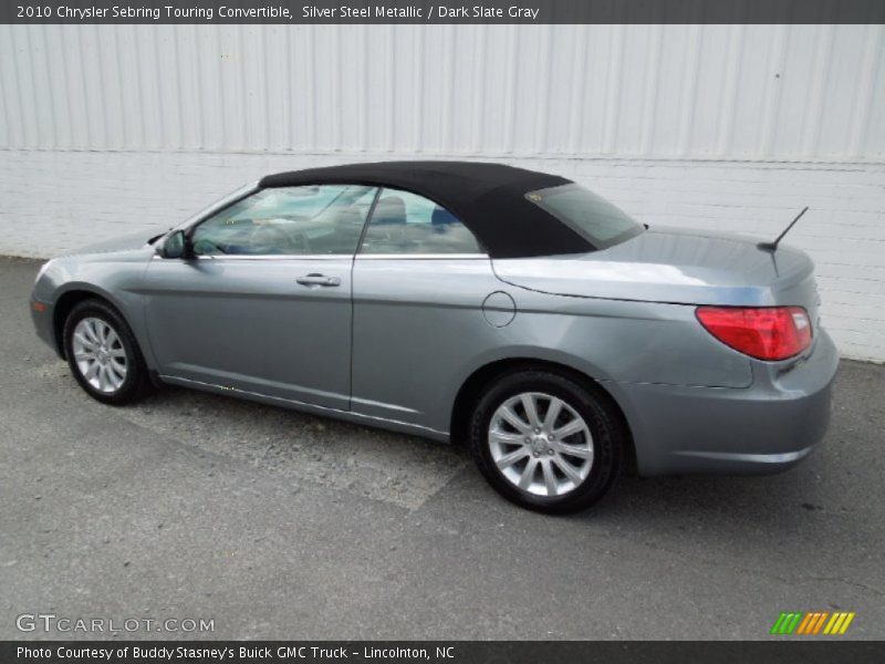  2010 Sebring Touring Convertible Silver Steel Metallic