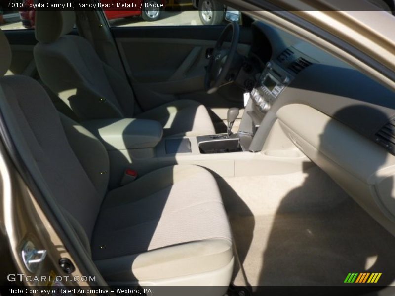 Sandy Beach Metallic / Bisque 2010 Toyota Camry LE