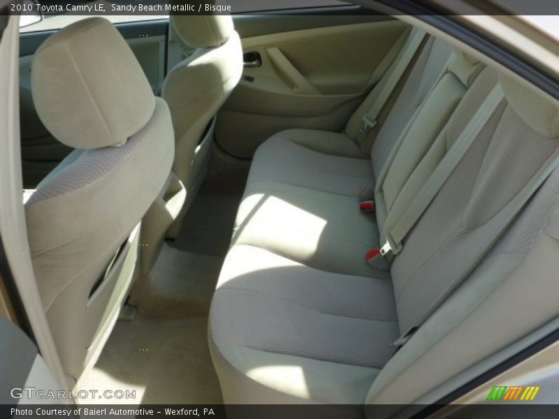 Sandy Beach Metallic / Bisque 2010 Toyota Camry LE
