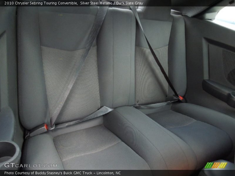 Silver Steel Metallic / Dark Slate Gray 2010 Chrysler Sebring Touring Convertible