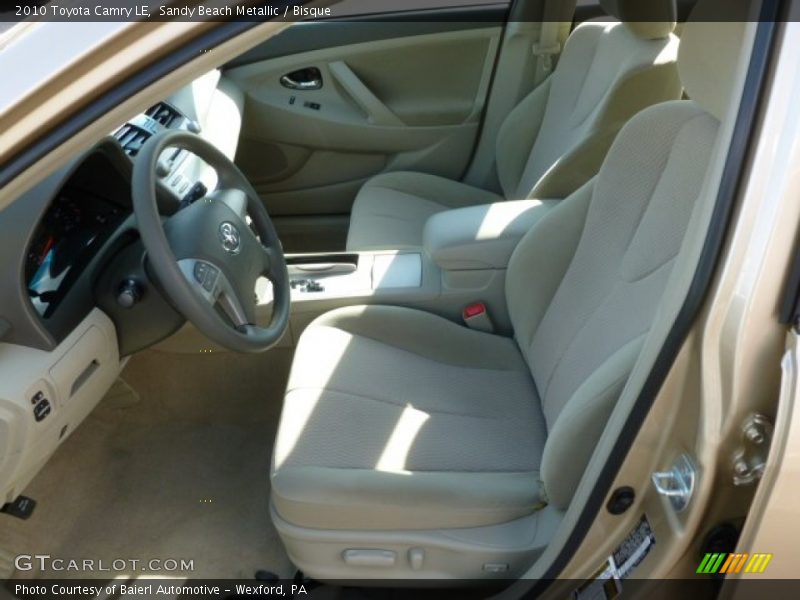 Sandy Beach Metallic / Bisque 2010 Toyota Camry LE