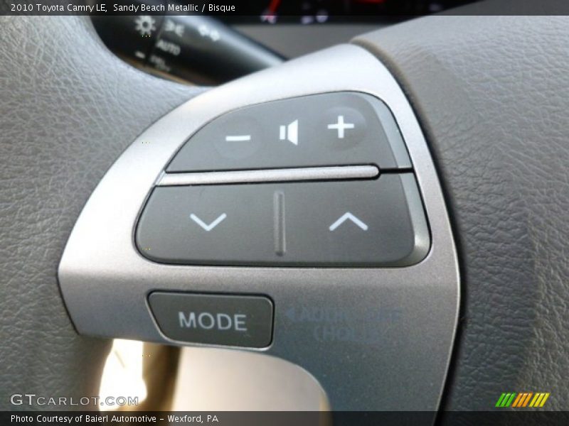 Sandy Beach Metallic / Bisque 2010 Toyota Camry LE