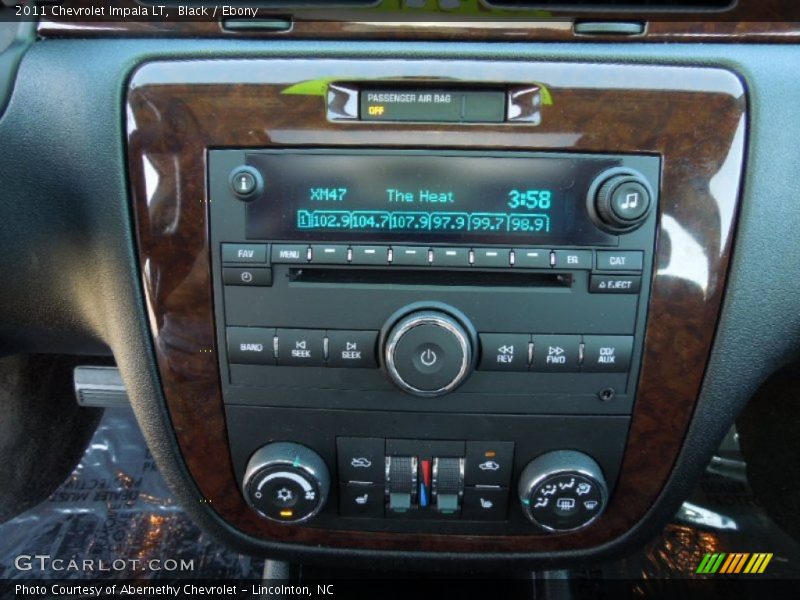 Black / Ebony 2011 Chevrolet Impala LT