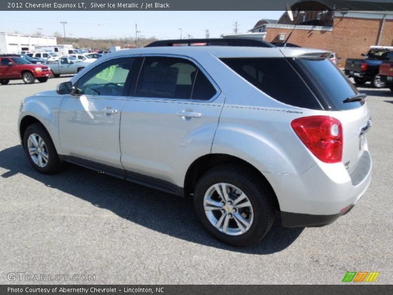Silver Ice Metallic / Jet Black 2012 Chevrolet Equinox LT