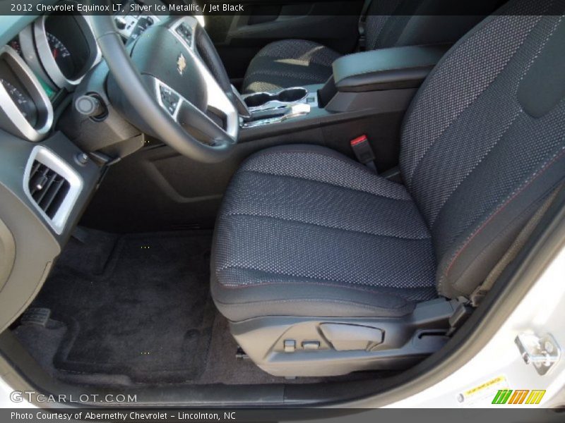 Silver Ice Metallic / Jet Black 2012 Chevrolet Equinox LT