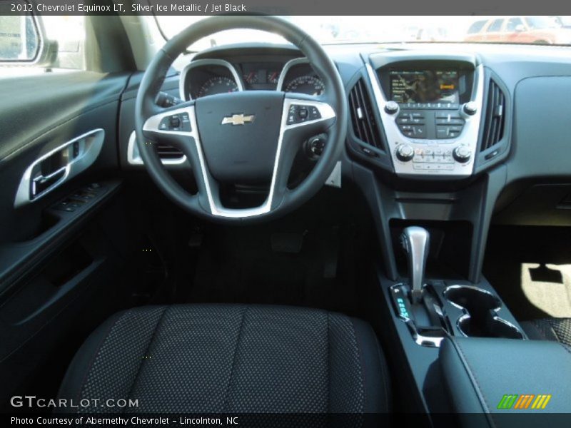 Silver Ice Metallic / Jet Black 2012 Chevrolet Equinox LT