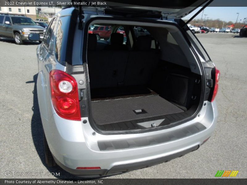 Silver Ice Metallic / Jet Black 2012 Chevrolet Equinox LT
