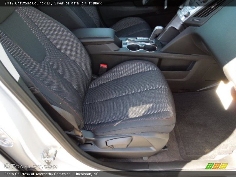 Silver Ice Metallic / Jet Black 2012 Chevrolet Equinox LT