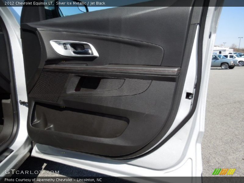 Silver Ice Metallic / Jet Black 2012 Chevrolet Equinox LT
